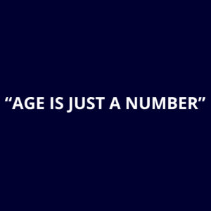 Age is just a number  - Mens Maverick 360 Hoodie Design