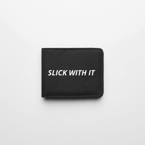 SLICK WITH IT  - Recycled Fold Wallet Thumbnail