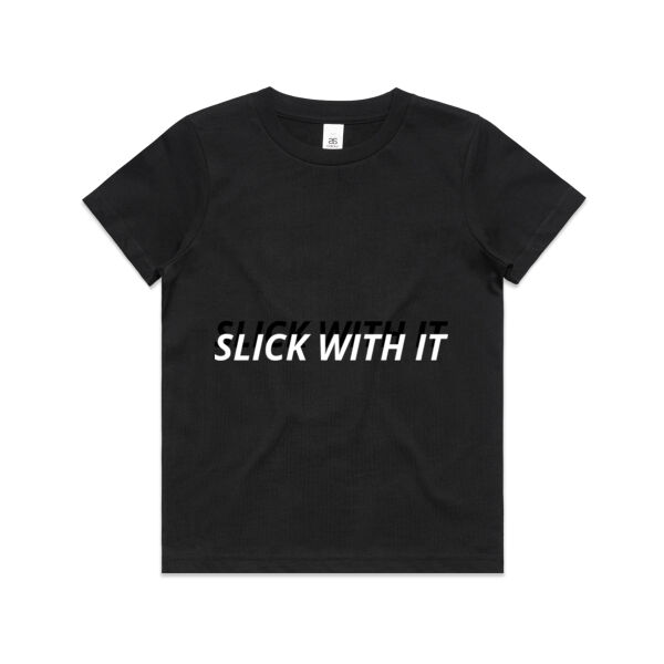 SLICK WITH IT DOUBLE SHADE - Kids Youth T shirt Thumbnail