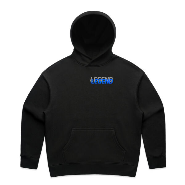 LEGEND blue/grey double shade - Womens Relax Hood Thumbnail