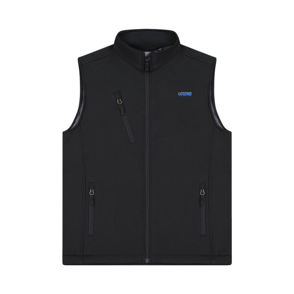 LEGEND blue/grey double shade - Womens PRO2 Softshell Vest Thumbnail