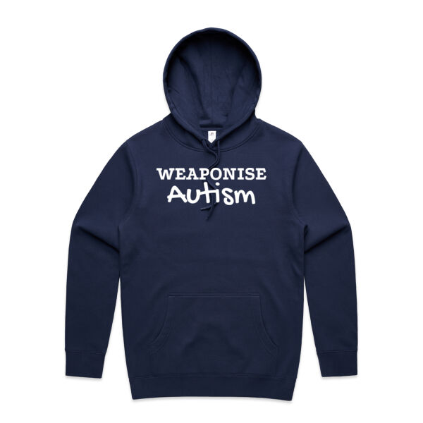 Weaponise Autisim - Mens Stencil Hoodie Thumbnail